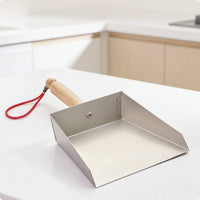 Mini Stainless Steel Dustpan Easy to Clean Household Cleaning Rust Resistant