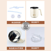 老人护理杯304不锈钢防烫防摔喝水流食杯便携式防呛杯卧床专用