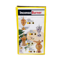 Plug-in Middle Eastern Incense Burner, Iron, Classical Style, Electroplated Finish