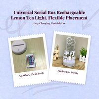 Lemon Night Light USB Rechargeable