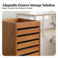 Multi-Drawer Rolling Cabinet Nordic and elegance 7-Drawer Rolling wheeled storage single-unit for Homeowners