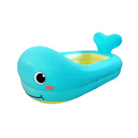 Inflatable Animal Shaped   Bathtub PVC Young Child Inflatable Pool Wear-Resistant Cushioned for Washroom, Travel