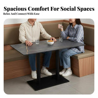 Scalloped rear Loveseat Luxury Design Booth Sofa Modern design plush fabric Texture for Cafe Owners, Restaurant, Lounge, Office