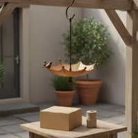 Umbrella Shaped Bird Feeder Easy to Hang Umbrella Bird Feeder for Patio