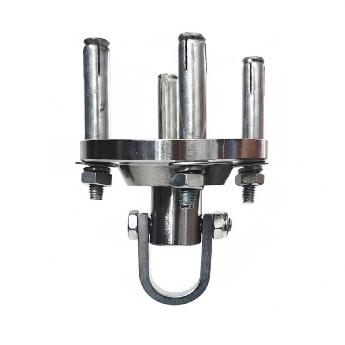 Rotating Ceiling Mount with Hook 180° Swing Overhead Mount Rustproof Swivel Hanger Indoor Outdoor for Patio
