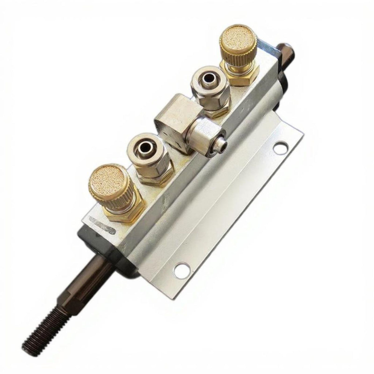Foot Pedal Air Valve, 3 Position 5 Port air-powered Control Valve, Aluminum Alloy, Compatible with Tire Changer Machine, Automotive Maintenance, Direct Replacement