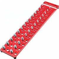 Thread Checker Gauge Plate Printed Markings Nut and Bolt Checker Metal