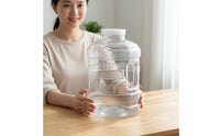 Tea Water Container Dust-Proof Lid Household Storage for Home