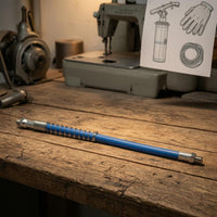 Pressure Infusion Nozzle Metal Body Outdoor Cleaning Tool Slim Cylindrical