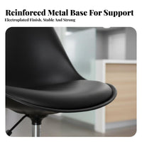 Adjustable Lowsupport Round Stool rotate Function Hydraulic height adjustment Seat for Students