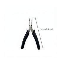 Racket Stringing Tool Serrated Grips Curved-Nose 14 Cm