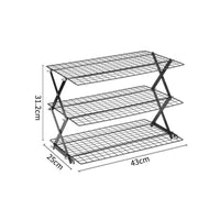 Adjustable Height Cooling Rack Space-Saving Kitchen Organizer Easy to Clean