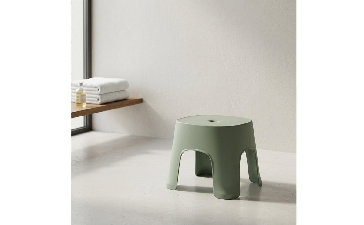 Stool with Anti-Slip Pad Lightweight Stool Portable Furniture for Kids, Young Children, Lavatory, Living Room, Entryway