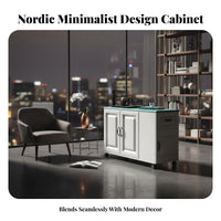 Rolling Slim End Table Nordic aesthetic Rolling End Table Mobile Design for Seniors