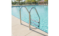 Swimming Pool Ladder Stainless Steel Pool Ladder with Handrails No-Embed