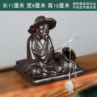 流水配件自制循环流水器加湿器陶瓷鱼缸配件增氧装置DIY创意搭配 时来运转（可以转动）