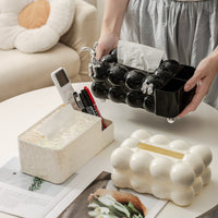 Creative Cotton Candy Tissue Box with Storage, PP
