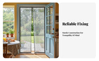 attracting Closure Door screen Handsunrestricted Entry automatic fastening Door screen for Patio, Deck
