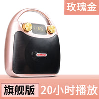 奇声户外广场舞音箱无线蓝牙大音量便携式小型K歌音响移动手提大功率播放器重低音炮室外跳舞家用带话筒影响