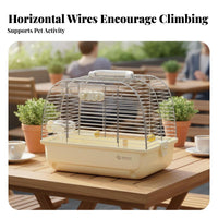 Parrot Outing Enclosure Sturdy Portable Bird Travel Enclosure Ventilated