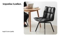 revolving Dining Chair Italian design Upholstered Seat Designer Piece Retro Look for book niche niche
