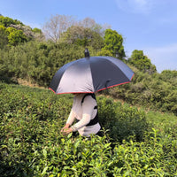 透气免手持撑伞神器户外防晒采茶钓鱼伞穿戴式户外垂钓遮鱼撑伞肩
