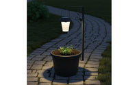 Outdoor Planter Light Warm White Solar Decorative Lamp 2 in 1 for Front Porch