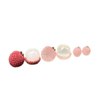 Glow-in-the-Dark Lychee Resin Car Dashboard Figurine
