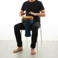 Sheepskin Djembe Beginner Friendly Tunable Djembe Rope Tuned for Beginners