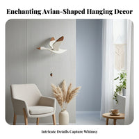 Hanging Bird Ornament Thin Cords for Balcony