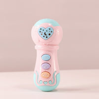 Handheld Toy Voice Light Projector Toy with Light Projector Compact Voice Light Projector Toy Toy Multifunctional Interactive for Toddlers