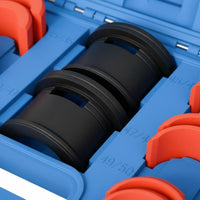 Universal Fork Seal Driver Tool Prevents Damage Motorcycle Fork Seal Installer Portable Case Included for Mechanics