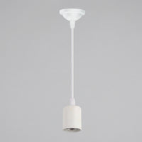 Light Fittings Ceilings with a Ceiling Rose Light Fitting for Living Room, E27 Lamp Hanging Lights for Dining Room, 1.2m PVC 220V DIY Lighting