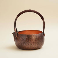 Copper Tea Pitcher Handmade Kung Fu Tea Pitcher Easy to Clean Fairness Cup