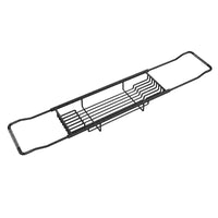 Bathtub Storage Rack Expandable Bathtub Tray with Phone Holder Luxury