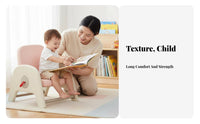 Upholstered Mini Sofa Chair Child-Safe Design Plush Club Chair Soft and Comfy