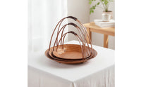 3 Pieces Serving Tray with Handle Portable Bamboo Serving Tray Lightweight for Hosts