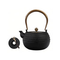Cast Iron Teapot Traditional Japanese Tetsubin Easy to Clean