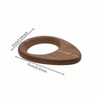 Wood Coffee Dripper Stand Minimalist Pour-over Coffee Dripper Stand Low-Profile Strainer Holder for Office Desk