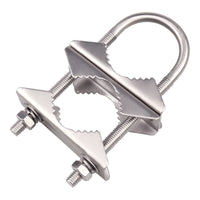 304 Stainless Steel U-Bolt Clamp for Antenna Mounting