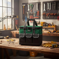 Electrician Tool Bag Wear-Resistant Heavy Duty Tool Bag for Workshop, Mechanics