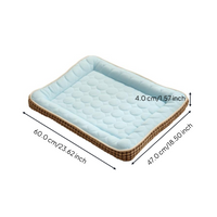 Cooling pet mat, quick-dry, washable