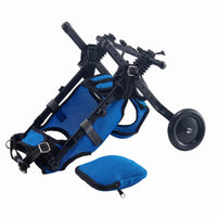 Rear Leg Dog Wheelchair Padded Cushion Hind Leg Support Cart