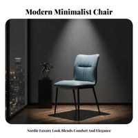 Upholstered Side Chair Ergonomic Design Dining Room Furniture Easy Assembly