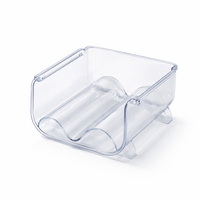 Refrigerator Wine Rack, Transparent, Stackable, Bottle Holder, Refrigerator Storage