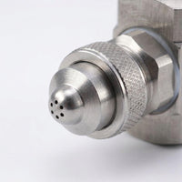 Stainless Steel Spray Tip for Construction Site, Low Pressure Misting Spray Nozzle, Water Spray Head for Greenhouse, 304 Stainless Steel Mist Nozzle