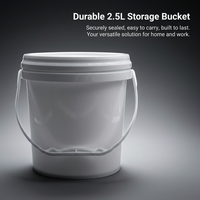 Bucket Lid Handle Storage Container, Food Grade Bucket Lid, Ergonomic Handle Bucket Lid, Thickened W - Image 8
