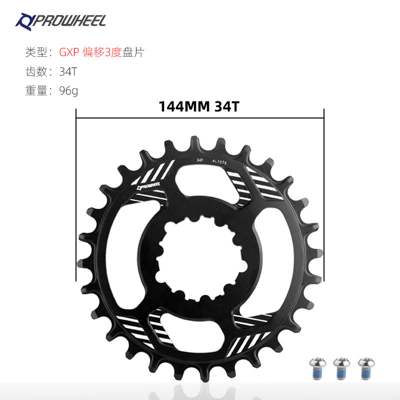 34T / 3 Degree