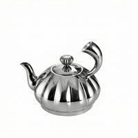 Stainless Steel Teapot Compact Teapot with Lid Food Grade for Countertop