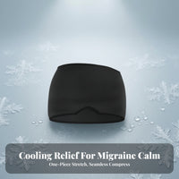 Low-Profile Gel Head Cover | Hot and low-temperature application, Shock-Absorbing Pressure Relief, Gel Cap, for Sports Recovery